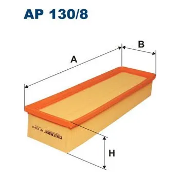 Autodíl Vzduchový filtr FILTRON (AP130/8)
