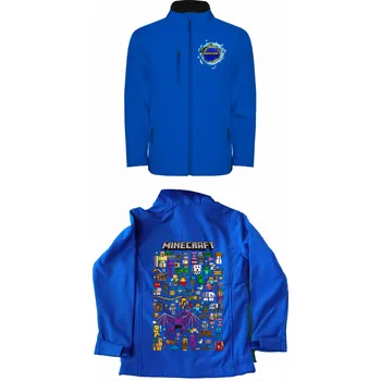 Chlapecká bunda Softshellová bunda Minecraft All Characters Velikost: 4XL