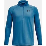Under Armour Chlapecké tričko UA Tech 2.0 1/2 Zip 1363286-466 Modrá 160-164