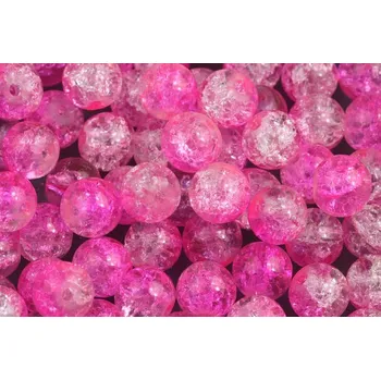 Dětské navlékací korálky Praskané kuličky č.21 - 8mm