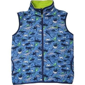 Chlapecká vesta Chlapecká fleesová vesta modrá Wolf B2346