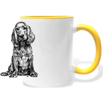 Hrnek - Anglický kokršpaněl Barva: Žlutá