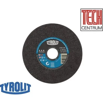 Brusný kotouč TYROLIT Kotouč řezací flex T41 150x1,6x22,2 OCEL A46SB80 LONGLIFE 34332758 (25ks) PREMIUM - 1 ks/ 91,86 Kč