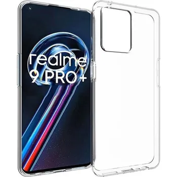Pouzdro na mobilní telefon Průhledný gelový obal na mobilní telefon Realme 9 Pro+ 5G - průhledný