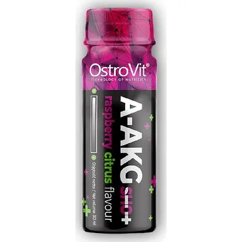 Aminokyselina Ostrovit A-AKG shot 80ml Varianta: malina s citronem