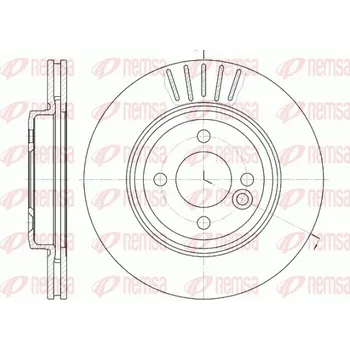 Brzdový kotouč Brzdový kotouč REMSA 6624.10