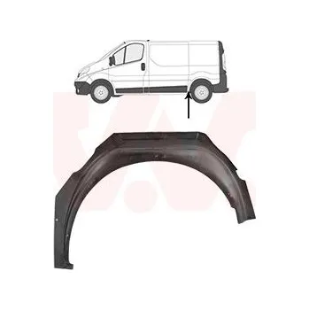 Příslušenství karosérie Podběh kola VAN WEZEL 4394347