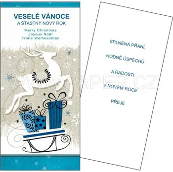 PAPER DESIGN WB1BN 0342 Přání vánoční