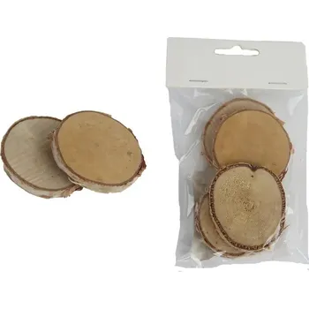 Vánoční dekorace Dekorační dřívka kolečka D5959