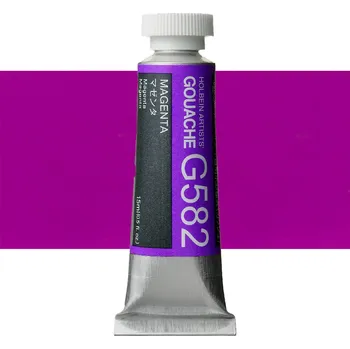 Vodová barva Kvašová barva Holbein 15ml - Magenta