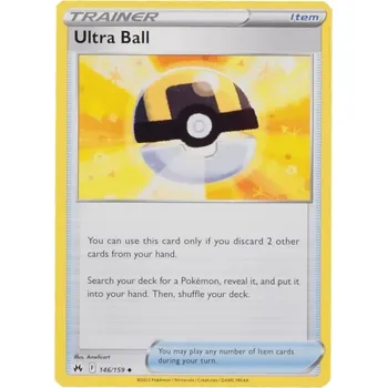 Sběratelská karetní hra Pokémon karta Ultra Ball 146/159 - Crown Zenith