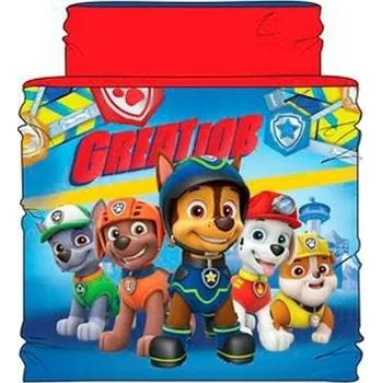 Nákrčník CHLAPECKÝ ZIMNÍ NÁKRČNÍK PAW PATROL červený