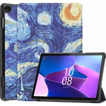 Příslušenství pro tablet Patte chytré polohovací pouzdro na Lenovo Tab M10 (3.Gen) - olejomalba