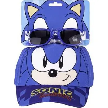 Kšiltovka DĚTSKÁ KŠILTOVKA + SLUNEČNÍ BRÝLE SONIC