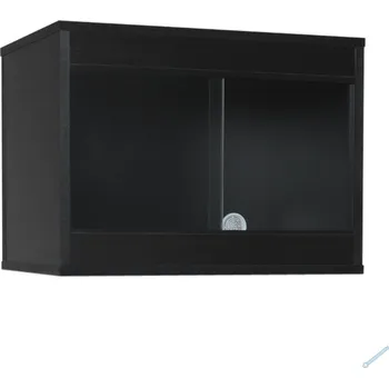 Terárium HabiStat Standard Vivarium černé 61x46x46cm