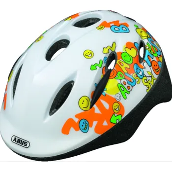 Cyklistická přilba Dětská cyklistická přilba / helma ABUS Smooty SMILEY White