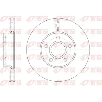 Brzdový kotouč Brzdový kotouč REMSA 61560.10