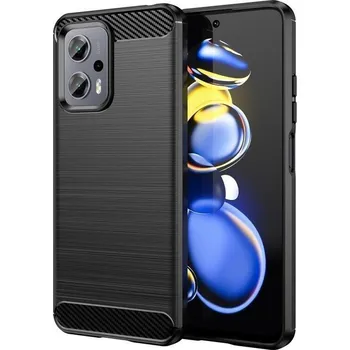 Pouzdro na mobilní telefon Fiber odolný gelový obal na mobil Xiaomi Poco X4 GT 5G - černý