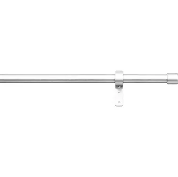 Garnýž Roztaž. záclonová souprava Basic 16/19mm 100-190cm stříbrná