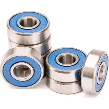 DECATHLON Sada 8 ložisek na skateboard BR500 modrá MODRÁ