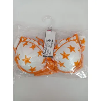 Dámské plavky Dámské dvoudílné plavky AD-15 oranžové - Etna 40