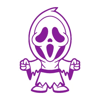 Samolepící dekorace SAMOLEPKA Maska 002 pravá vřískot (14 - fialová) NA AUTO, NÁLEPKA, FÓLIE, POLEP, TUNING, VLASTNÍ TEXT, TISK, AUTOSAMOLEPKY.cz, POLEPY, OBRÁZEK, LOGO, SAMOLEPKY