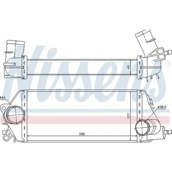 Motor automobilu Chladič turba NISSENS 96776