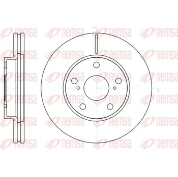 Brzdový kotouč Brzdový kotouč REMSA 61043.10