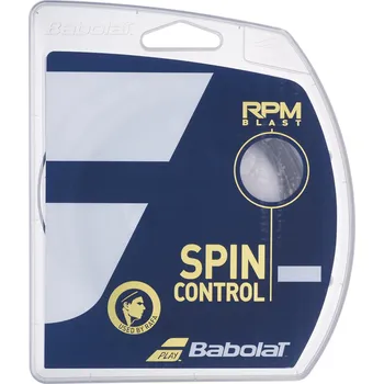 Struna na výplet tenisové rakety BABOLAT Monofilamentový tenisový výplet Babolat RPM Blast 1,25 mm ČERNÁ