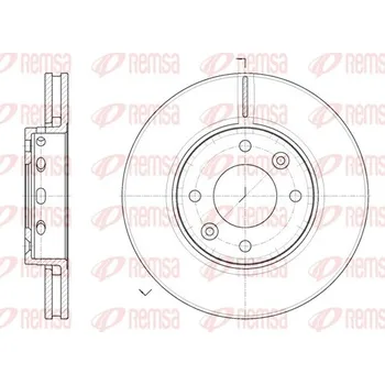 Brzdový kotouč Brzdový kotouč REMSA 6891.10