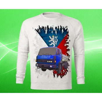 Pánská mikina mikina s potiskem LIAZ 110 I dámská M