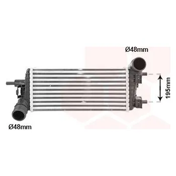 Chladič motoru Chladič turba VAN WEZEL 18014739