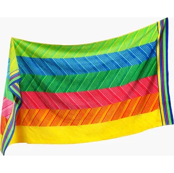 Ručník Bytový Textil Škodák a.s. Osuška plážová barevný cik cak