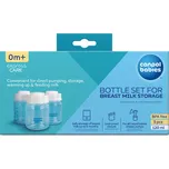 Canpol babies Sada lahví pro skladování mateřského mléka 3x120ml
