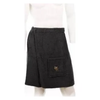 Kilt do sauny pánský černý