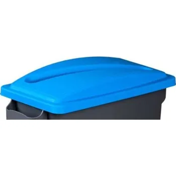 Odpadkový koš Víko k nádobám na třídění odpadu, modré