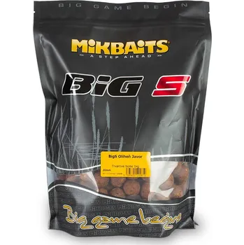 Boilies Mikbaits BigS Boilie - Oliheň/Javor - 20mm Hmotnost: 1 kg