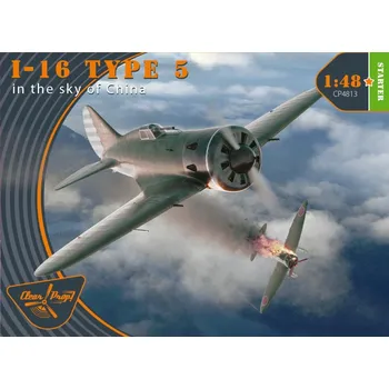 Plastikový model 1/48 I-16 type 5 (in the sky of China)