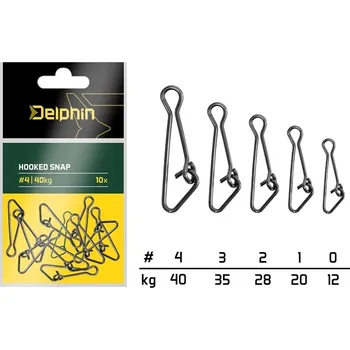 Delphin Hooked Snap vel. 2