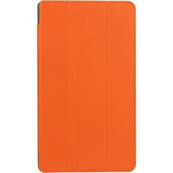 Pouzdro na tablet Trifold polohovatelné pouzdro na Lenovo Tab 2 A7-20 - oranžové