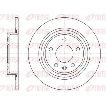 Brzdový kotouč Brzdový kotouč REMSA 61315.00