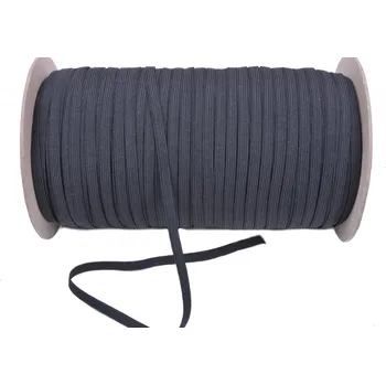 Textilie Pruženka prádlová š 6mm černá (300m/ks)