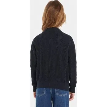 Dámský svetr Tommy Hilfiger Kardigan KG0KG07628 Tmavomodrá Regular Fit 8Y