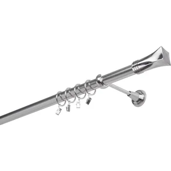 Garnýž Garnýž kovová 150 cm jednořadá 25 Swing Nerez