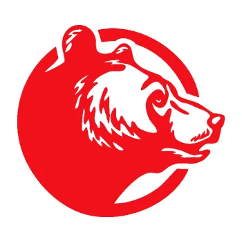 Samolepící dekorace SAMOLEPKA Medvěd 012 pravá hlava (10 - červená) NA AUTO, NÁLEPKA, FÓLIE, POLEP, TUNING, VLASTNÍ TEXT, TISK, AUTOSAMOLEPKY.cz, POLEPY, OBRÁZEK, LOGO, SAMOLEPKY