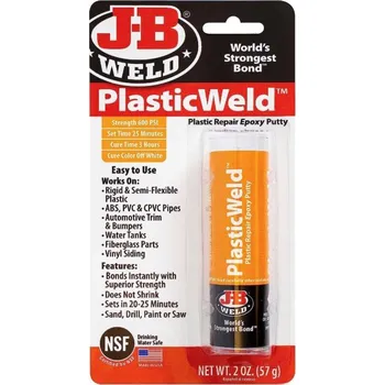 Tmel J-B WELD 8237 epoxidový tmel pro plastové povrchy PlasticWeld ( 57g ) 8237