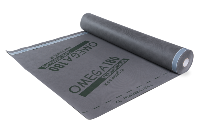 střešní difusní fólie ISOCELL OMEGA 180 šířka: 1,5m SK DUO 2OMEGASKWS