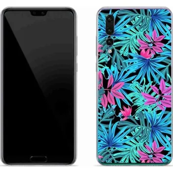 Pouzdro na mobilní telefon Gelový kryt mmCase na mobil Huawei P20 Pro - květiny 3