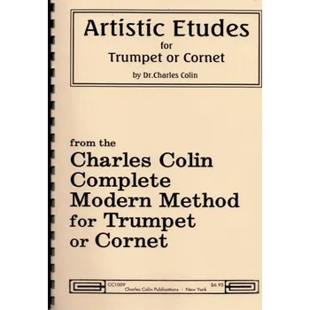Artistic etudes - etudy pro trubku od Charles Colin
