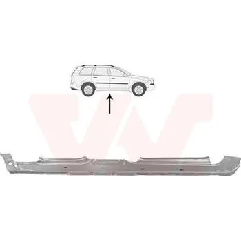 Prah karosérie Nástupní panel VAN WEZEL 5923104